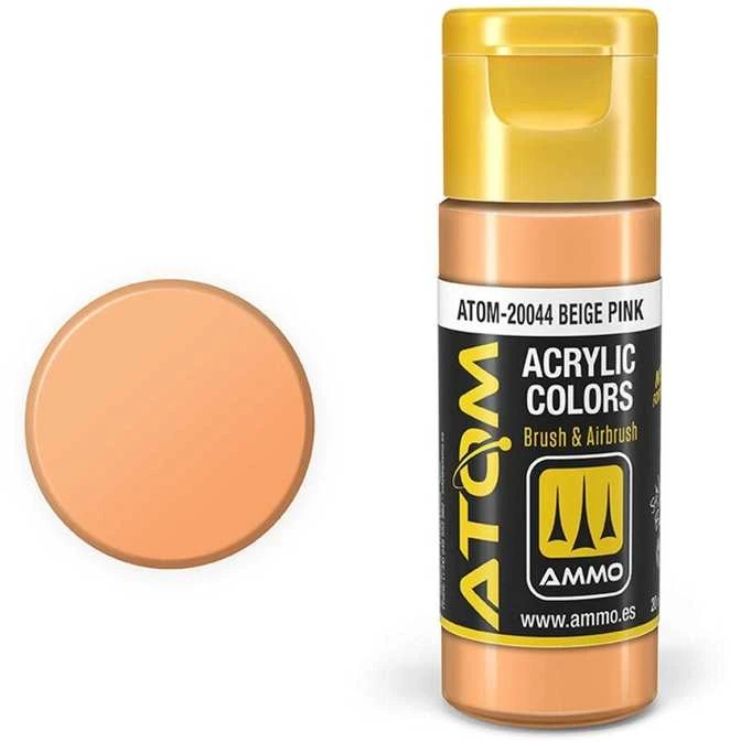AMMO by MIG Jimenez AMMO MIG ATOM akriliniai dažai rusvai gelsvas Rožinė 20 ml (20044)
