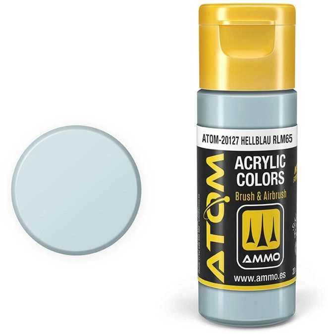 AMMO by MIG Jimenez AMMO MIG ATOM akriliniai dažai RLM65 Hellblau, 20 ml
