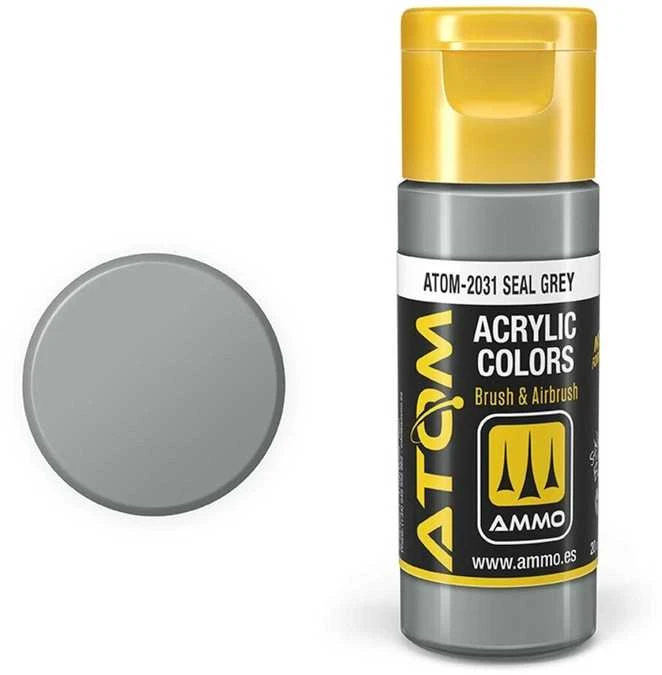 AMMO by MIG Jimenez AMMO MIG ATOM akriliniai dažai Seal Pilkas 20 ml (20131)