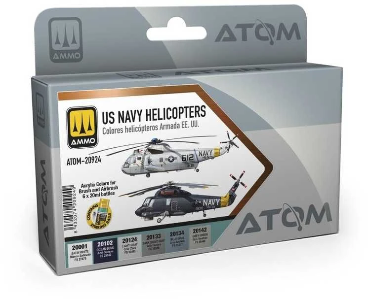 AMMO by MIG Jimenez AMMO MIG ATOM akriliniai dažai JAV Navy sraigtasparniams