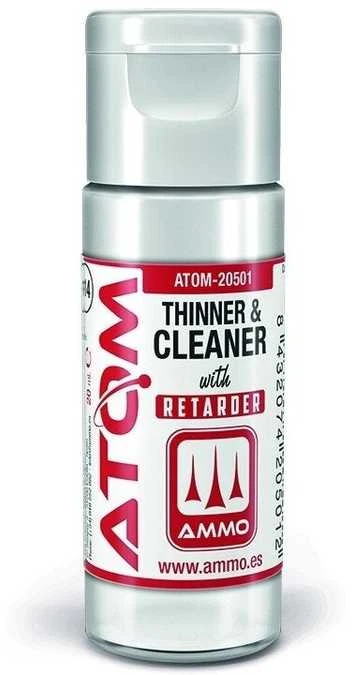 AMMO by MIG Jimenez AMMO MIG ATOM akrilinių dažų skiediklis su lėtintoju ir valiklis 20 ml