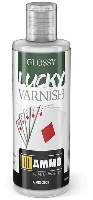 AMMO by MIG Jimenez AMMO MIG blizgus akrilinis lakas Glossy Lucky Varnish 60 ml (2053)