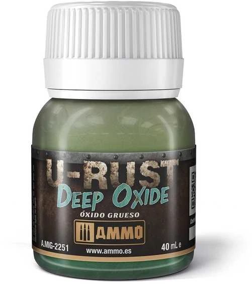 AMMO by MIG Jimenez AMMO MIG Deep Oxide sendinimo priemonė rūdžių efektui, 40 ml (2251)