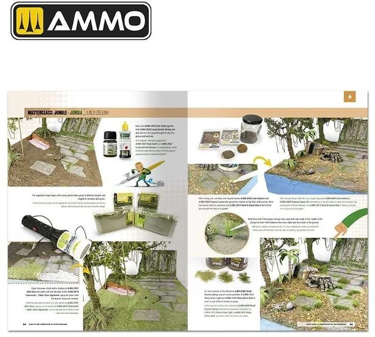 AMMO by MIG Jimenez AMMO MIG dioramų augmenijos vadovas (dvikalbė knyga) 6254