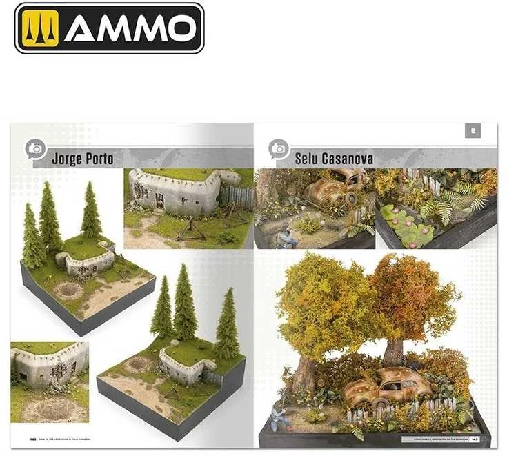 AMMO by MIG Jimenez AMMO MIG dioramų augmenijos vadovas (dvikalbė knyga) 6254