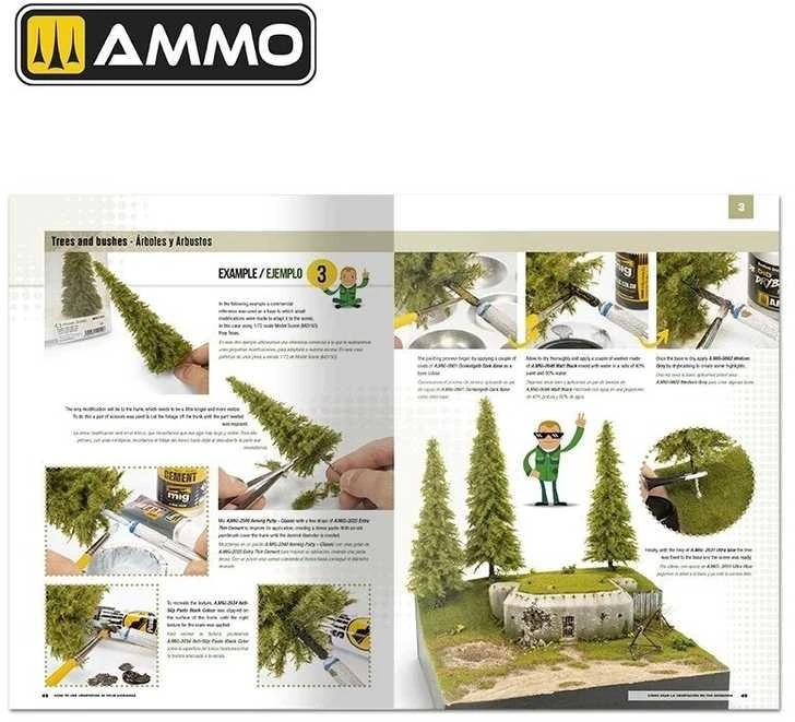 AMMO by MIG Jimenez AMMO MIG dioramų augmenijos vadovas (dvikalbė knyga) 6254