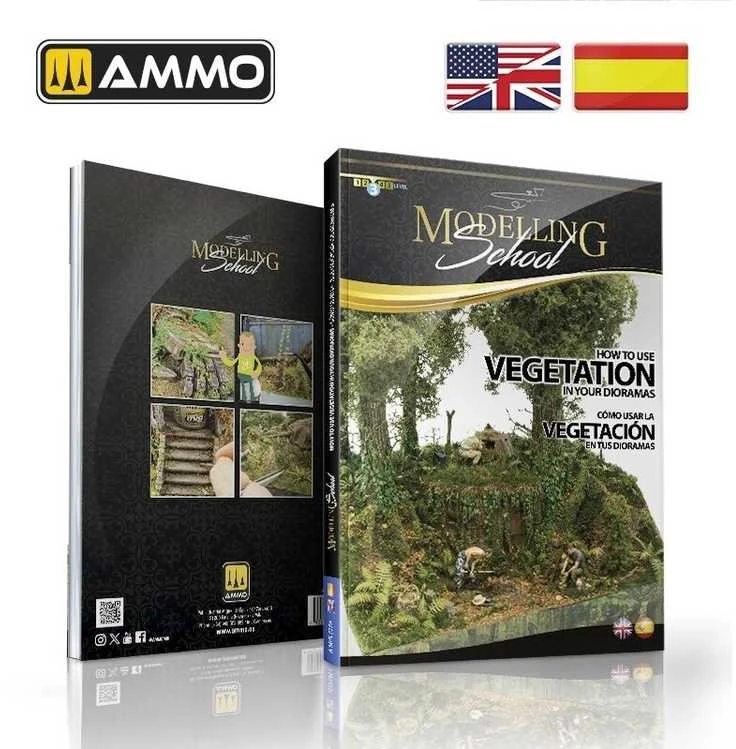 AMMO by MIG Jimenez AMMO MIG dioramų augmenijos vadovas (dvikalbė knyga) 6254