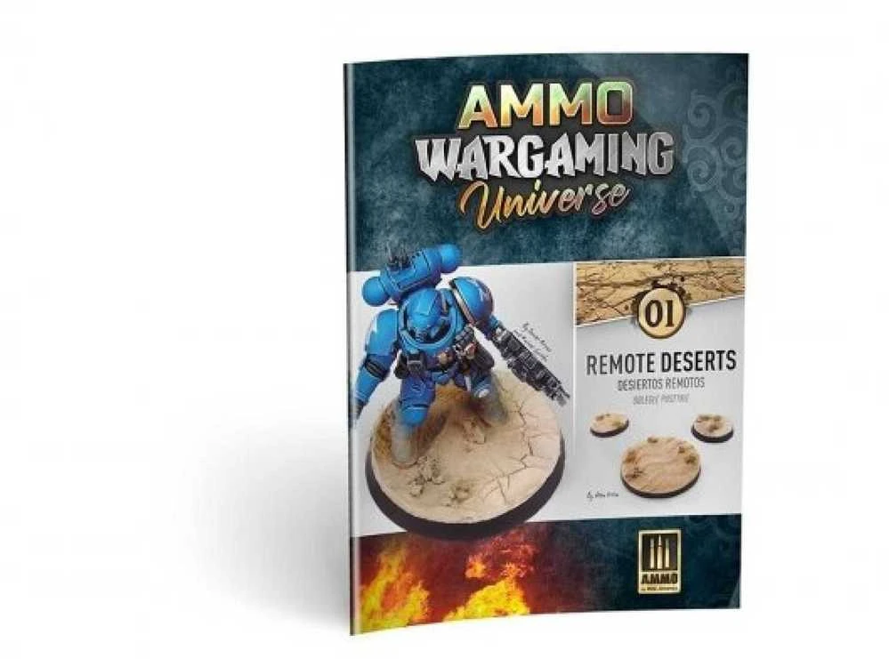 AMMO by MIG Jimenez AMMO MIG dykumų dioramų vadovas „Remote Deserts“, 28 psl.