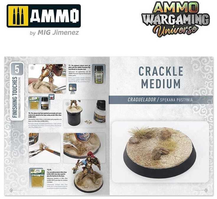 AMMO by MIG Jimenez AMMO MIG dykumų dioramų vadovas „Remote Deserts“, 28 psl.