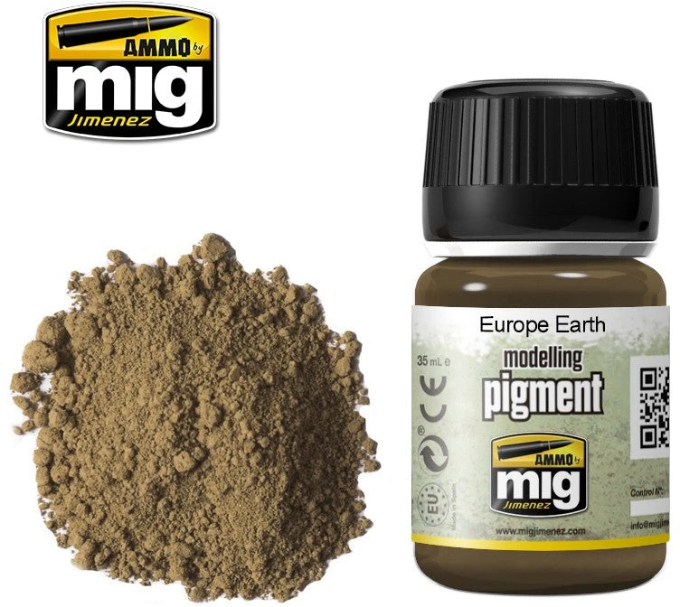AMMO by MIG Jimenez AMMO MIG Europos žemės pigmentas modeliavimui, 35 ml
