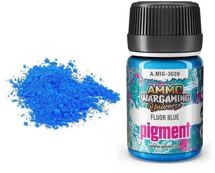AMMO by MIG Jimenez AMMO MIG fluorescencinis pigmentas Fluor Mėlyna 35 ml (3039)