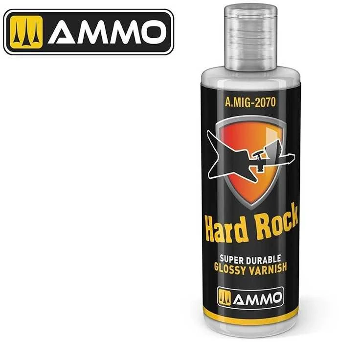 AMMO by MIG Jimenez AMMO MIG Hard Rock blizgus akrilinis lakas, 60 ml (2070)