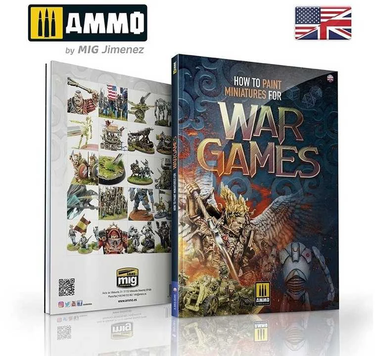 AMMO by MIG Jimenez AMMO MIG: How to Paint Miniatures for Wargames knyga (anglų k.), 6285