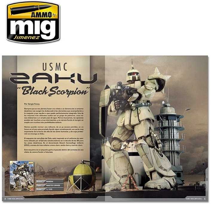 AMMO by MIG Jimenez AMMO MIG In Combat 2: Mecha Battlegrounds – mechų dažymo knyga (EN) 6026