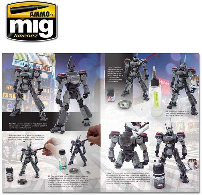 AMMO by MIG Jimenez AMMO MIG In Combat 2: Mecha Battlegrounds – mechų dažymo knyga (EN) 6026