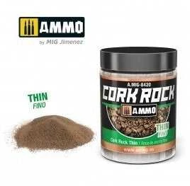 AMMO by MIG Jimenez AMMO MIG kamštinės granulės akmenų imitacijai, plonos, 100 ml (8420)