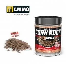 AMMO by MIG Jimenez AMMO MIG kamštinės uolienos granulės dioramoms, stambios, 100 ml
