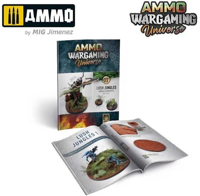 AMMO by MIG Jimenez AMMO MIG Knyga 07: Vešlios džiunglės – dioramų ir kraštovaizdžio vadovas 6926