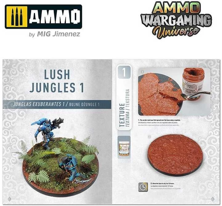 AMMO by MIG Jimenez AMMO MIG Knyga 07: Vešlios džiunglės – dioramų ir kraštovaizdžio vadovas 6926