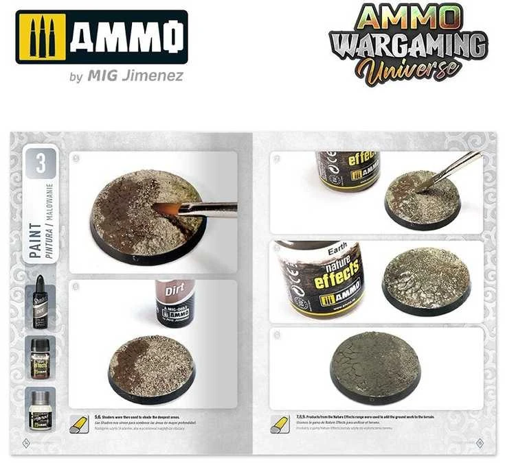 AMMO by MIG Jimenez AMMO MIG knyga „Distant Steppes“ – stepės dioramų vadovas