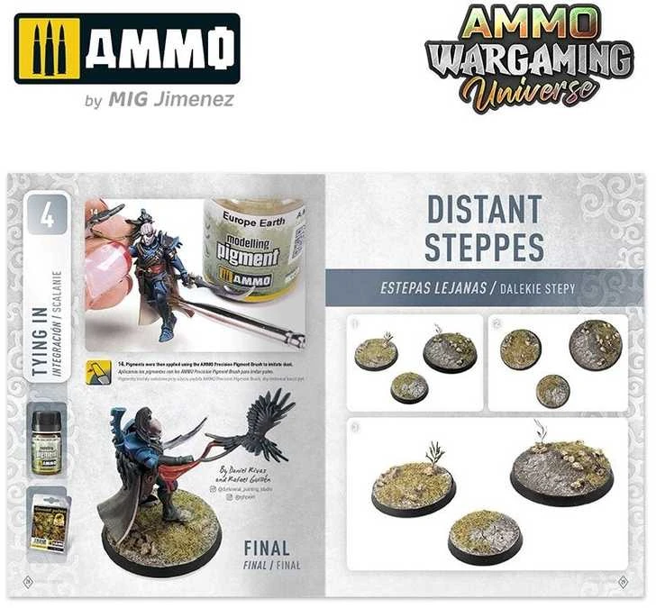AMMO by MIG Jimenez AMMO MIG knyga „Distant Steppes“ – stepės dioramų vadovas