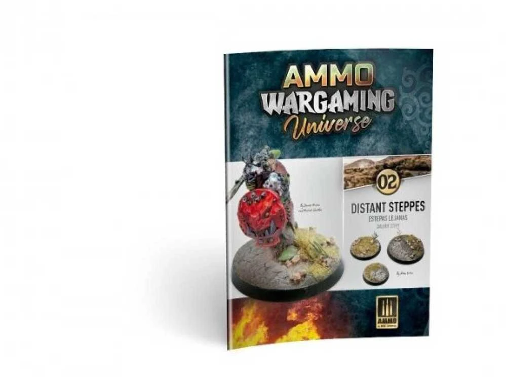 AMMO by MIG Jimenez AMMO MIG knyga „Distant Steppes“ – stepės dioramų vadovas