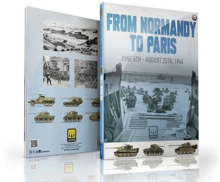 AMMO by MIG Jimenez AMMO MIG knyga „From Normandy to Paris“ – Prancūzijos išlaisvinimas
