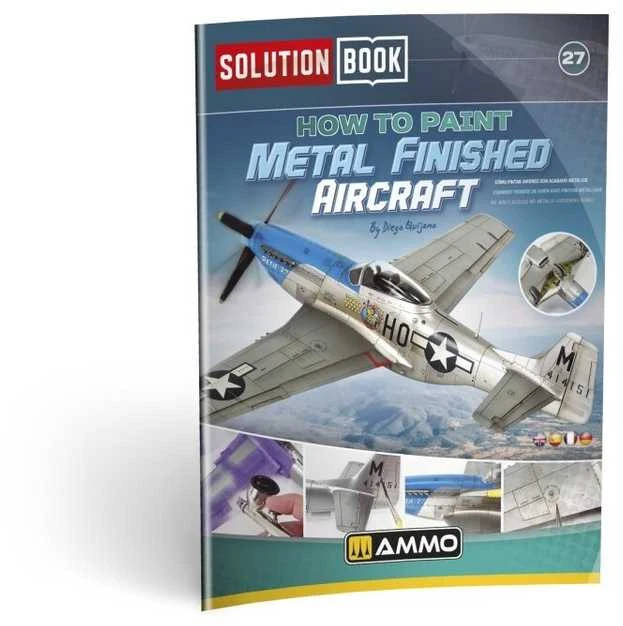 AMMO by MIG Jimenez AMMO MIG knyga: metalinio efekto lėktuvų dažymas