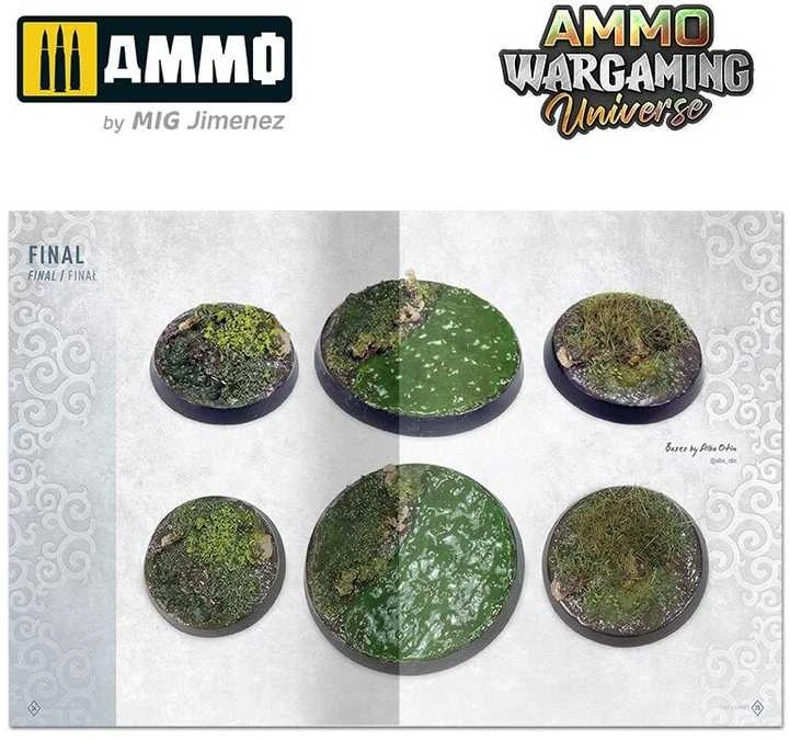 AMMO by MIG Jimenez AMMO MIG Knyga Nr. 9 – Foul Swamps: pelkių ir purvo dioramoms