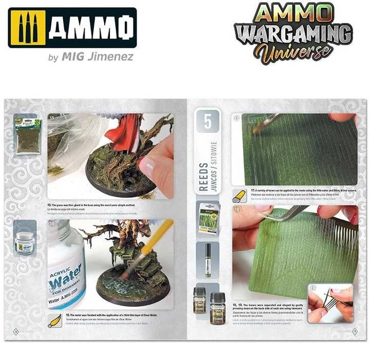 AMMO by MIG Jimenez AMMO MIG Knyga Nr. 9 – Foul Swamps: pelkių ir purvo dioramoms