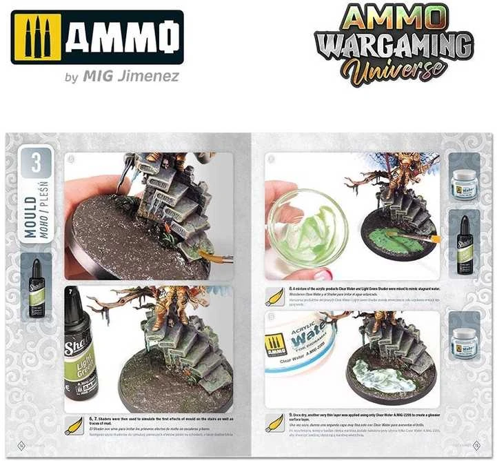 AMMO by MIG Jimenez AMMO MIG Knyga Nr. 9 – Foul Swamps: pelkių ir purvo dioramoms