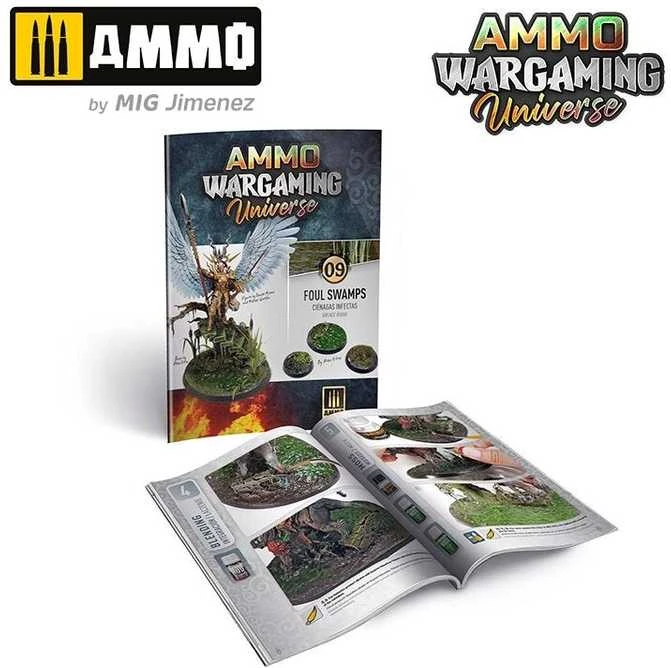 AMMO by MIG Jimenez AMMO MIG Knyga Nr. 9 – Foul Swamps: pelkių ir purvo dioramoms