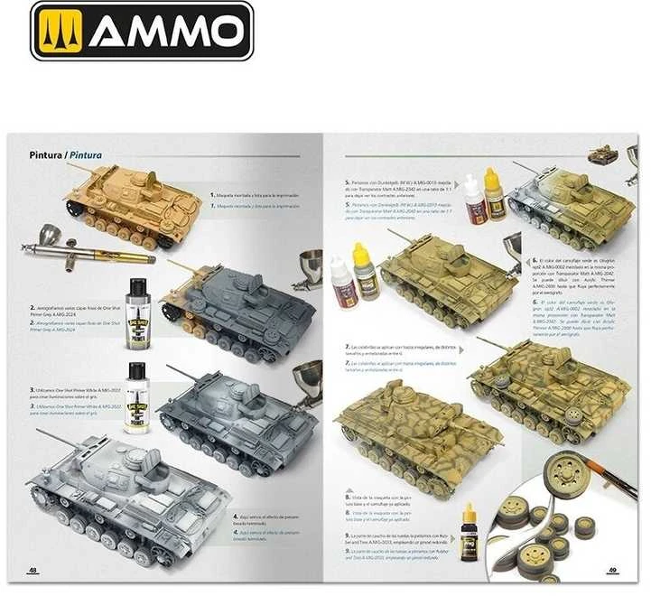 AMMO by MIG Jimenez AMMO MIG knyga: Vokiškų tankų dažymas 1943–1944, maskavimas, Zimmerit 6303