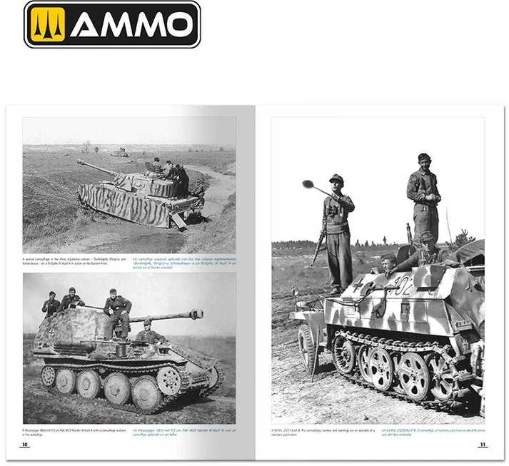 AMMO by MIG Jimenez AMMO MIG knyga: Vokiškų tankų dažymas 1943–1944, maskavimas, Zimmerit 6303