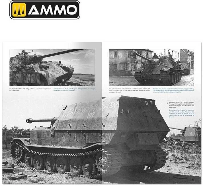 AMMO by MIG Jimenez AMMO MIG knyga: Vokiškų tankų dažymas 1943–1944, maskavimas, Zimmerit 6303