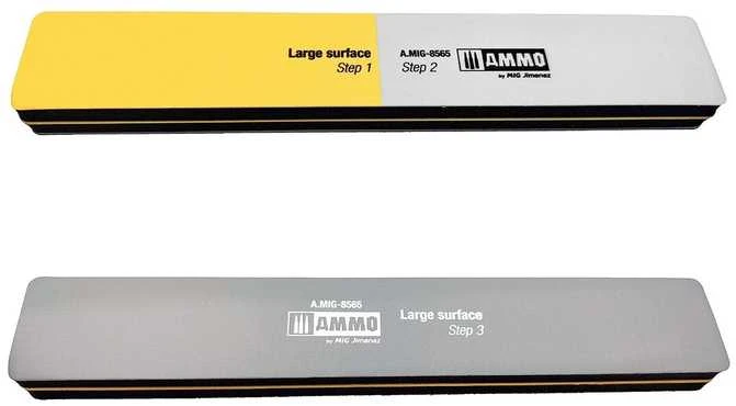 AMMO by MIG Jimenez AMMO MIG lanksti šlifavimo lazdelė 320/600/4000, poliravimui 8565