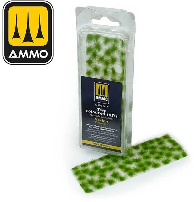 AMMO by MIG Jimenez AMMO MIG lipnūs dviejų spalvų žolės kuokšteliai – Pavasaris (8417)