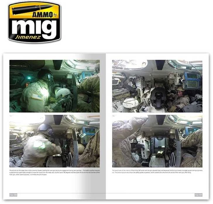 AMMO by MIG Jimenez AMMO MIG M1A2 SEP Abrams tanko fotoalbumas ir dažymo gidas (EN)