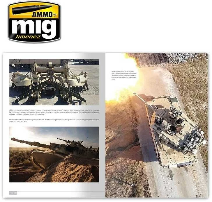 AMMO by MIG Jimenez AMMO MIG M1A2 SEP Abrams tanko fotoalbumas ir dažymo gidas (EN)