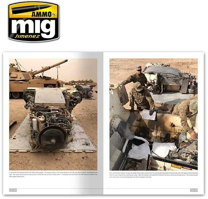 AMMO by MIG Jimenez AMMO MIG M1A2 SEP Abrams tanko fotoalbumas ir dažymo gidas (EN)