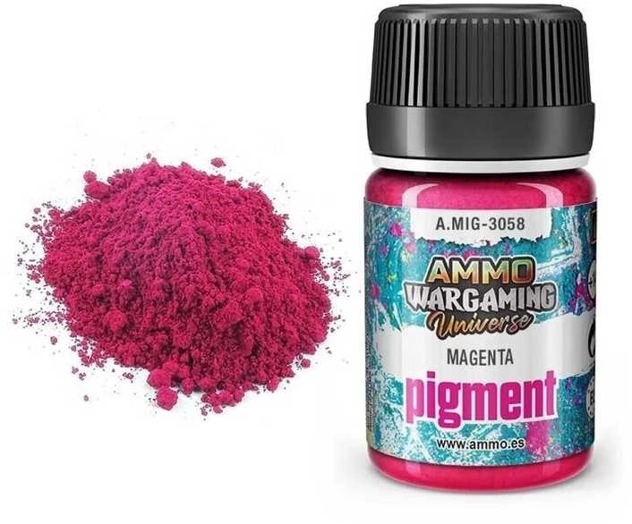 AMMO by MIG Jimenez AMMO MIG Magenta pigmentas 35 ml miniatiūroms (A.MIG-3058)