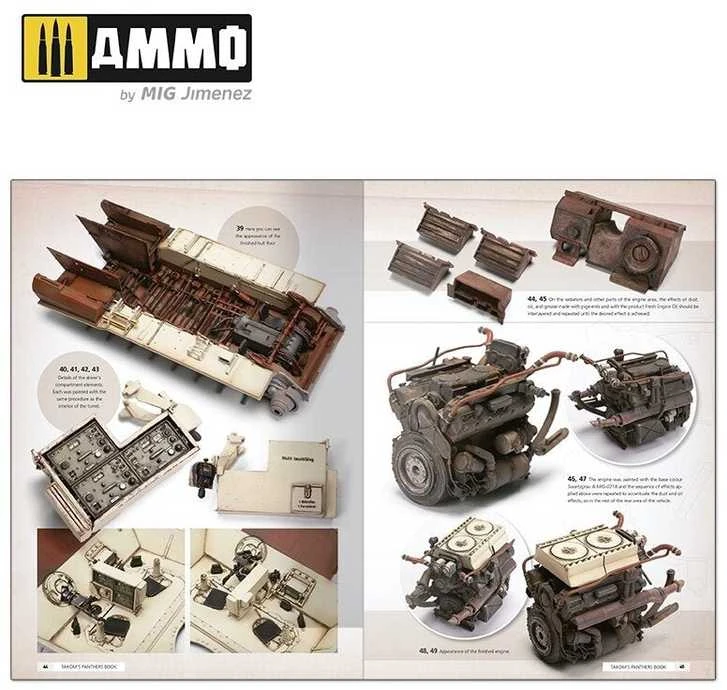 AMMO by MIG Jimenez AMMO MIG Panther Takom: modeliavimo knyga (anglų k.), 6270