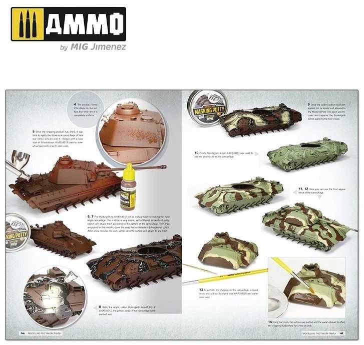 AMMO by MIG Jimenez AMMO MIG Panther Takom: modeliavimo knyga (anglų k.), 6270