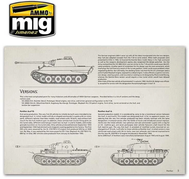 AMMO by MIG Jimenez AMMO MIG Panther: vizualus modeliuotojų vadovas (anglų k.), Steel Series 2