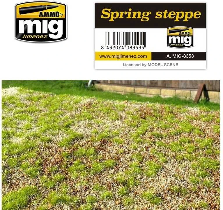 AMMO by MIG Jimenez AMMO MIG pavasario stepės žolės kilimėlis dioramoms 230x130