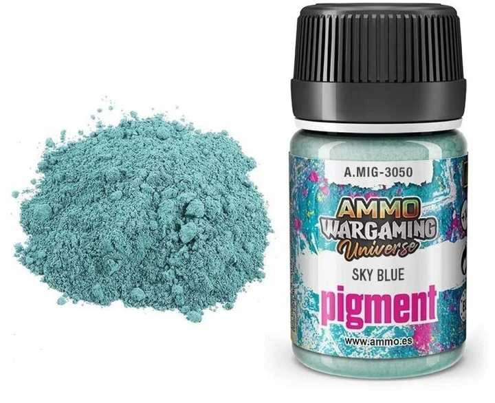 AMMO by MIG Jimenez AMMO MIG pigmentas Sky Mėlyna 35 ml, A.MIG-3050