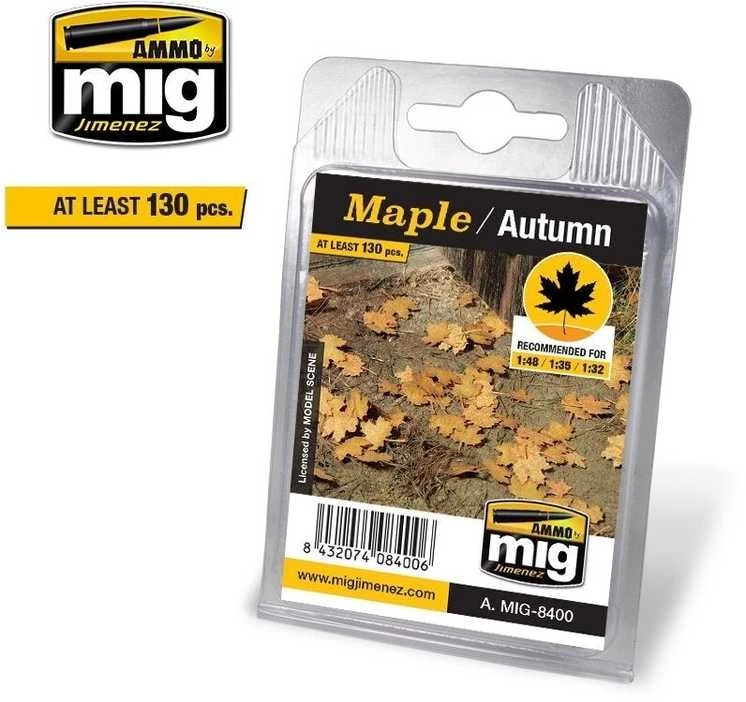 AMMO by MIG Jimenez AMMO MIG rudeniniai klevo lapai dioramoms 1:35–1:48