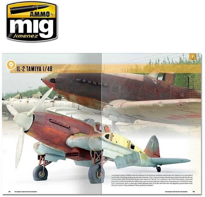 AMMO by MIG Jimenez AMMO MIG: Rūdžių ir oksidacijos efektų vadovas modeliavimui 6098