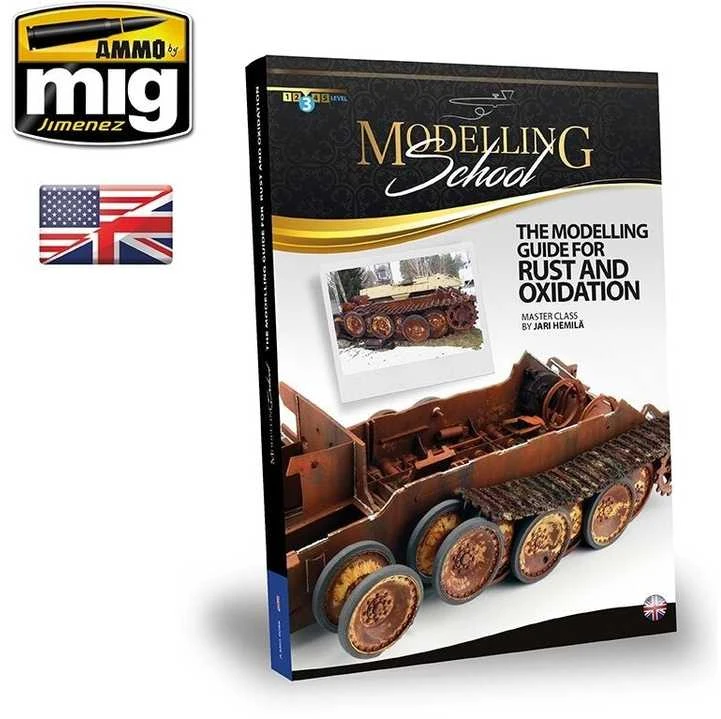 AMMO by MIG Jimenez AMMO MIG: Rūdžių ir oksidacijos efektų vadovas modeliavimui 6098