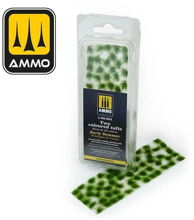 AMMO by MIG Jimenez AMMO MIG savilipniai dviejų spalvų žolės kuokšteliai ankstyvos vasaros 8416
